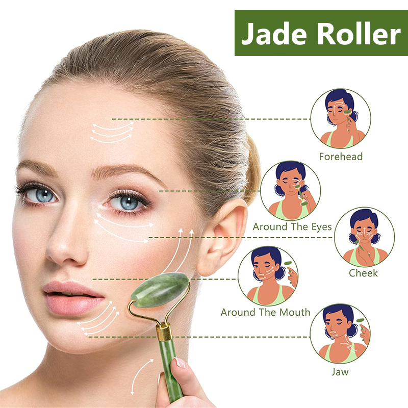 Натуральный нефритовый ролик д – обзор и цена Jade Roller Stone