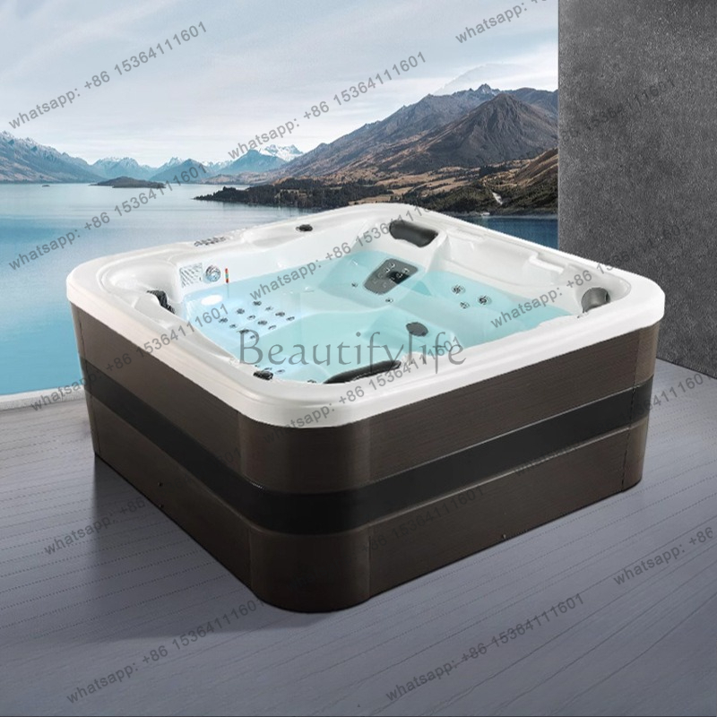 Акриловый открытый джакузи Сер – обзор и цена Villa Wellness Spa